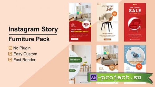 Videohive - Furniture Instagram Stories V09 - 27610444 - Project for After Effects
