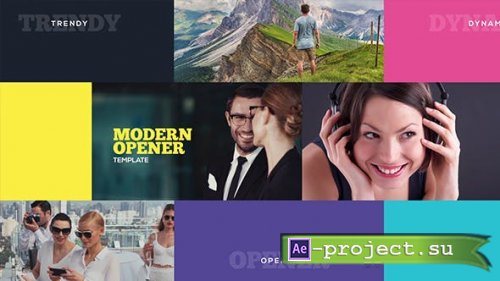 Videohive - Modern Opener - 19220707 - Project for After Effects
