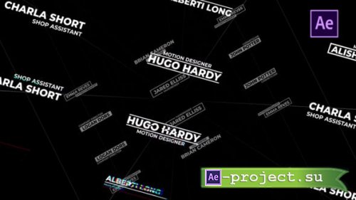 Videohive - Glitch Lower Thirds - 27246381 - Project for After Effects