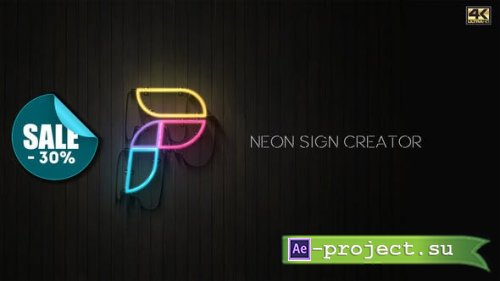 Videohive - Neon Sign Creator - 23717672 - Project for After Effects