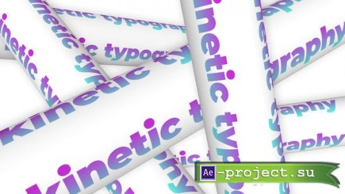 Videohive - Kinetic Typography Posters - 27750270 - Project for After Effects