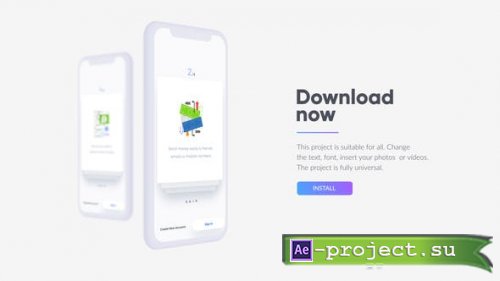 Videohive - Mobile App Promo - 22432280 - Project for After Effects