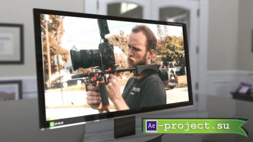 Videohive - 3D Computer Monitor - 20153315 - Project for After Effects
