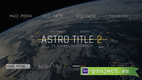 Videohive - Astro Title 2 - 27613718 - Project for After Effects