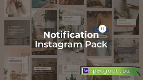 Videohive - Notification Instagram Pack | Vertical and Square - 27562957 - Project for After Effects
