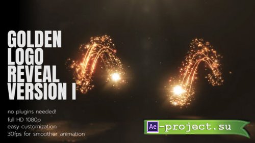 Videohive - Golden Logo Reveal 1 - 27624547 - Project for After Effects