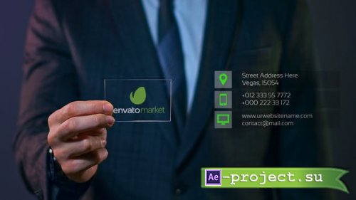 Videohive - Business Card - 27337670 - Project for After Effects