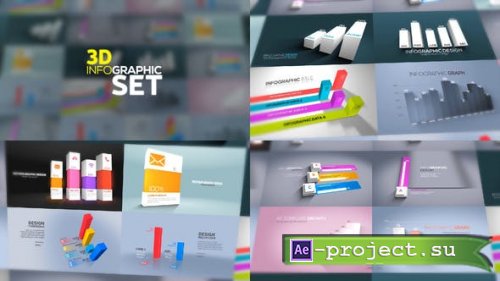 Videohive - 3D Infographics Set - 23635639 - Project for After Effects