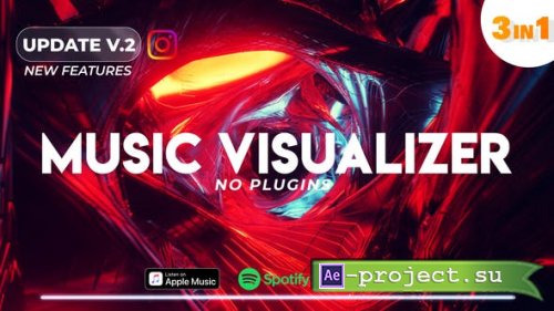 Videohive - Music Visualizer Spectrum V2 - 25505054 - Project for After Effects