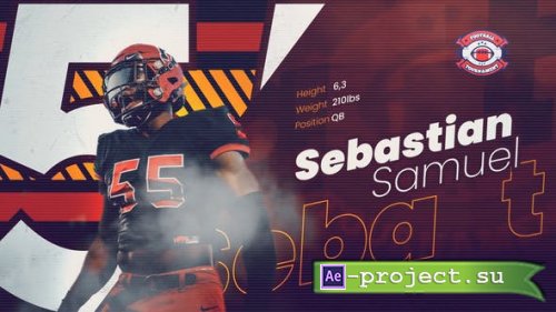 Videohive - Sport Player Introducing // Team Intro - 27017899 - Project for After Effects
