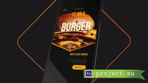 Videohive - Restaurant Delivery Menu Opener - 26533277 - Project for After Effects