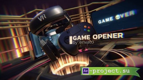 Videohive - Gaming opener - 26771945 - Project for After Effects