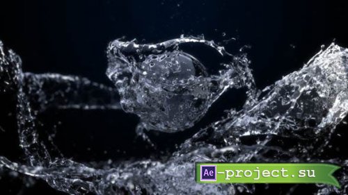Videohive - Rising Liquid Logo Reveal - 16931910 - Project for After Effects