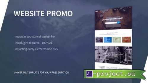 Videohive - Website Presentation - 21215895 - Project for After Effects