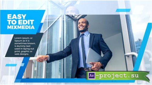 Videohive - Corporate Blue Slideshow - 27617675 - Project for After Effects