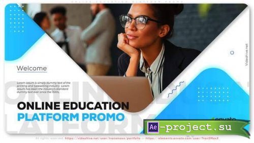 Videohive - Online Education Platform Promo - 27822446 - Project for After Effects