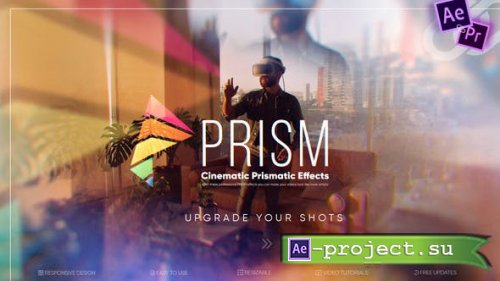Videohive - Prism — Cinematic Prismatic Effects V2 - 27568538 - Project & Script for After Effects