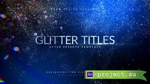 Awards Titles | Glitter - Project for After Effects (Videohive)