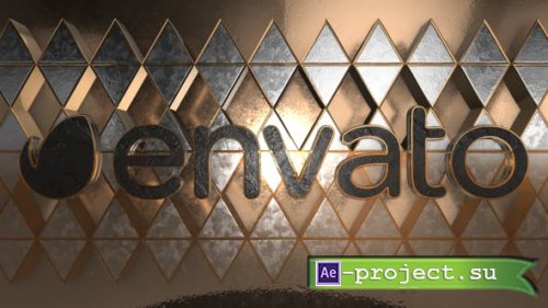 Videohive - Metal Rhombus Logo - 19603054 - Project for After Effects