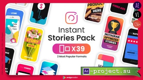 Videohive - Instant Stories Pack - 27596601 - Project for After Effects