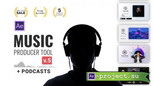 Videohive - Audio Visualization // Music Producer Tool V5 - 24314482 - Project for After Effects