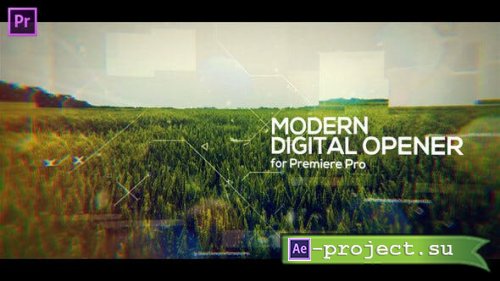 Videohive - Modern Digital Opener for Premiere Pro - 27768244
