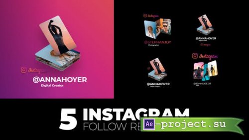 Videohive - Instagram Follow Reminder v2 - 27550828 - Project for After Effects