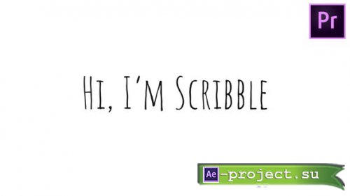 Videohive - Scribble - Animated Handwriting Typeface - 27034974 - Premiere Pro Templates