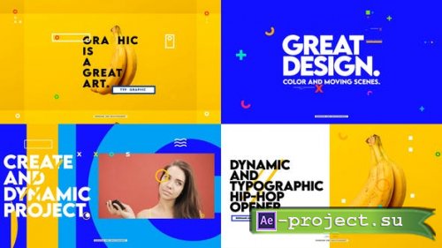 Videohive - Dynamic And Typographic Hip-Hop Opener - 27751222 - Project for After Effects