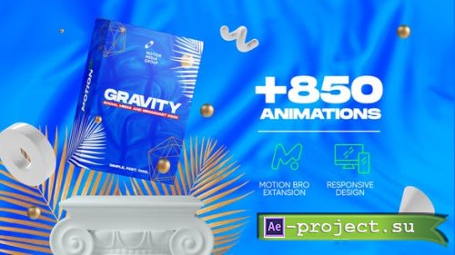 Videohive - Gravity | Social Media and Broadcast Pack - 26414068 - Project & Script for After Effects