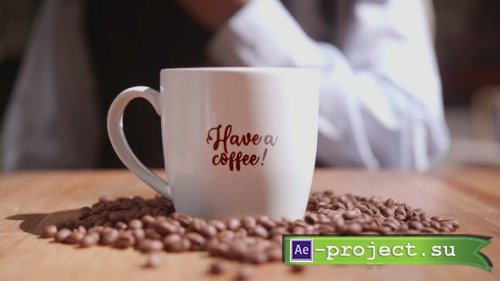Videohive - Coffee Logo Opener - 27326682 - Project for After Effects