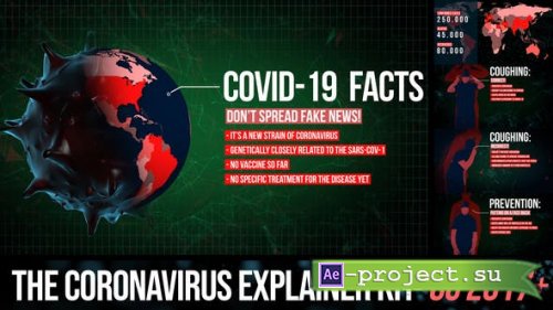 Videohive - Corona virus explainer kit - 26167114 - Project for After Effects