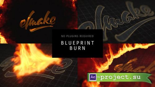 Videohive - Blueprint Burn - 27986555 - Project for After Effects