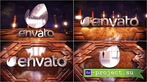Videohive - Wooden Logo Reveal - 21428634 - Project for After Effects