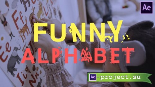Videohive - Funny Alphabet | After Effects - 28000907 - Project for After Effects