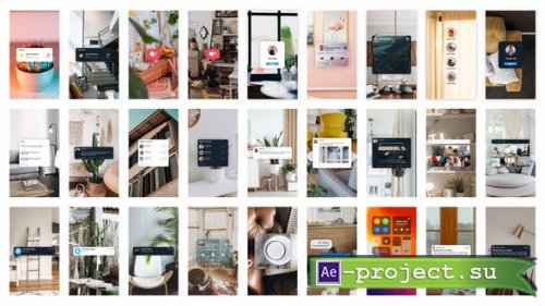 Videohive - Instagram Stories  Vertical and Square - 27996246 - Project for After Effects