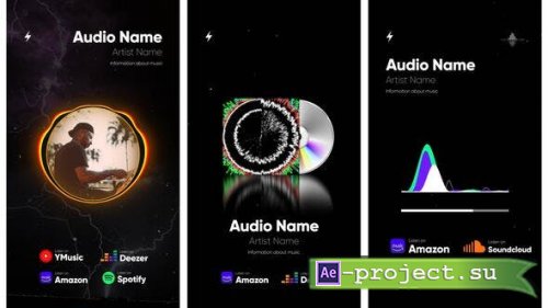 Videohive - Audio Spectrum Visualization Pack - 27996282 - Project for After Effects