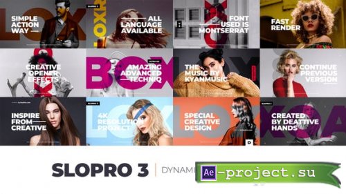 Videohive - Dynamic Slides 3 - 27670947 - Project for After Effects
