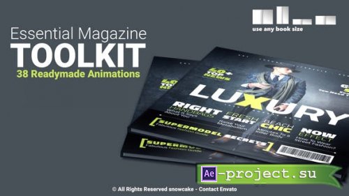 Videohive - Essential Magazine Toolkit - 25789830 - Project for After Effects