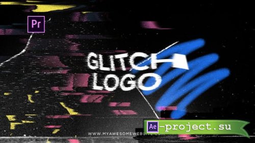 Videohive - Glitch Distortion Logo Intro - 28061965 - Premiere Pro Templates