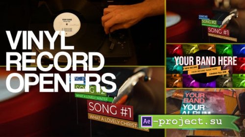 Videohive - Vinyl Record Openers - 22493384 - Project for After Effects
