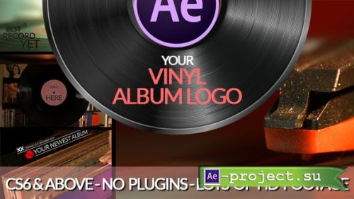 Videohive - Vinyl Record Logo - 19727625 - Project for After Effects
