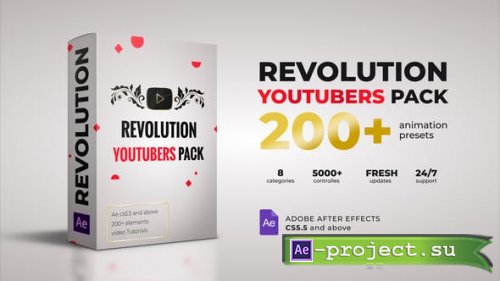 Videohive - Revolution Youtubers Pack - 27209829 - Project for After Effects