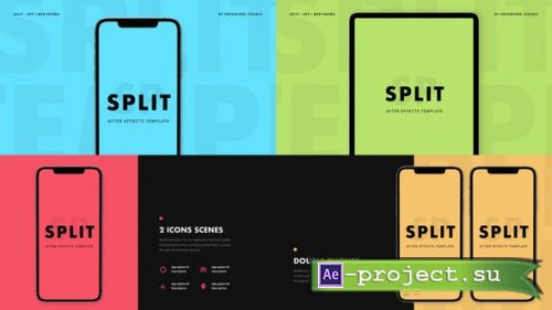 Videohive - Split - App Promo - 28114894 - Project for After Effects