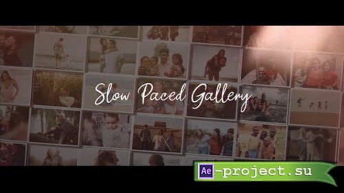 Videohive - Slow Paced Gallery - 28138555 - Project for After Effects