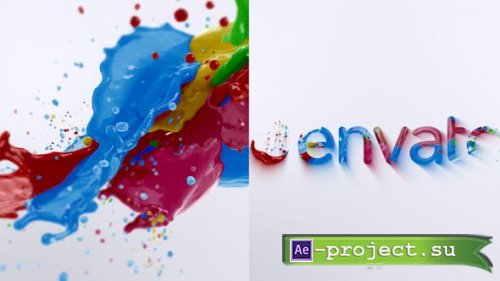 Videohive - Liquid Paint Splash Logo 2 - 27383658 - Project for After Effects