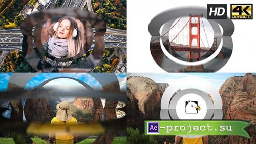 Videohive - Folding Slideshow Logo Reveal - 19460809 - Project for After Effects