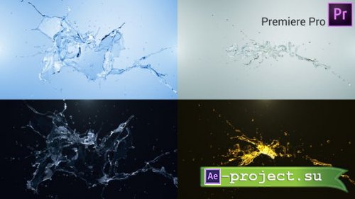 Videohive - Water Splash Logo Reveal - Premiere Pro - 27440390
