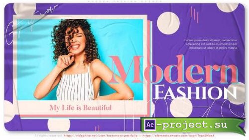 Videohive - Modern Fashion Opener - 28116166 - Project for After Effects