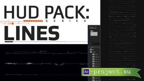 Videohive - Hud Pack - Lines - 28108512 - Project for After Effects